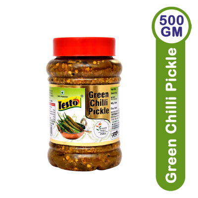Green Chilli Pickle (500 GM)